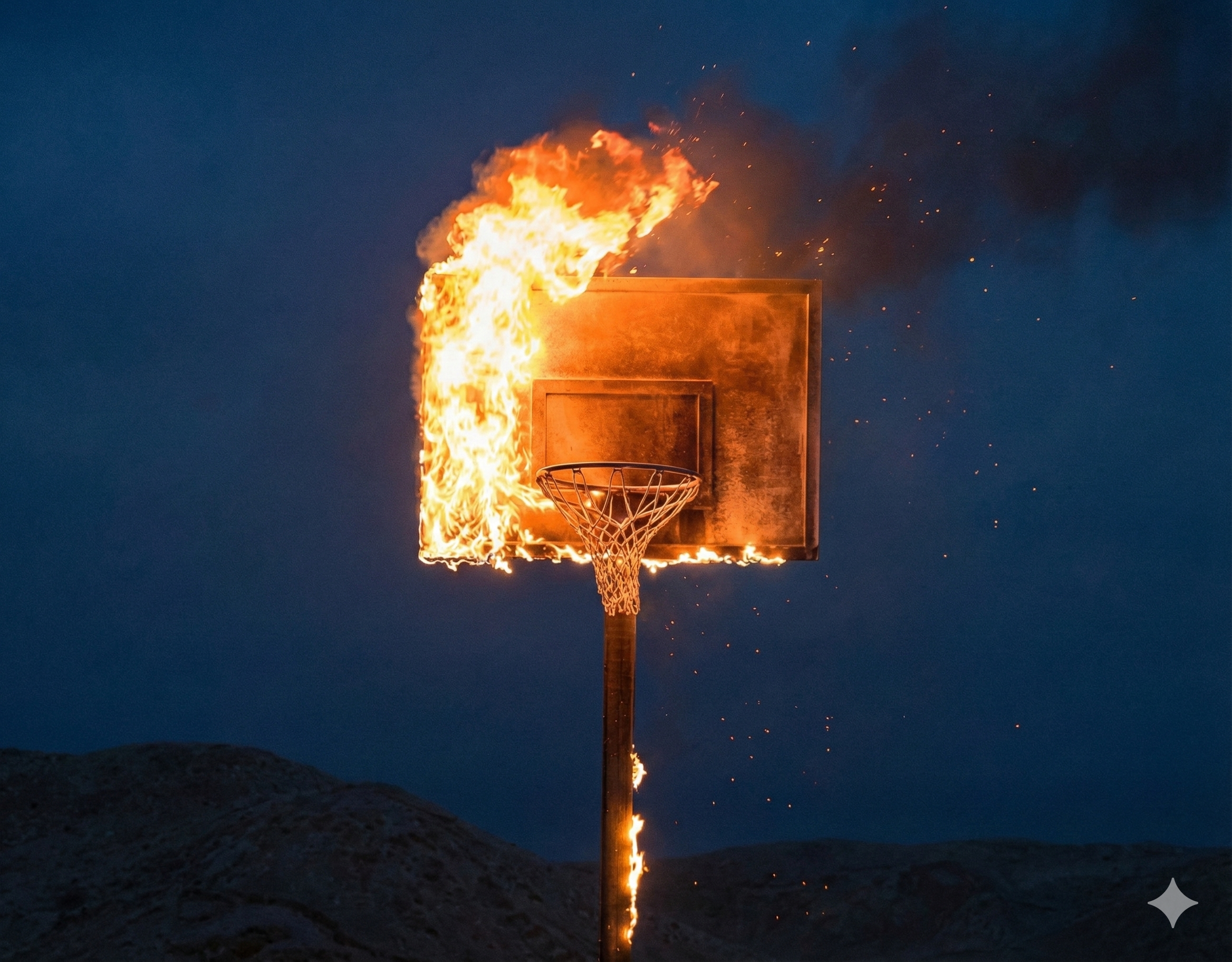 Basketball Court Background